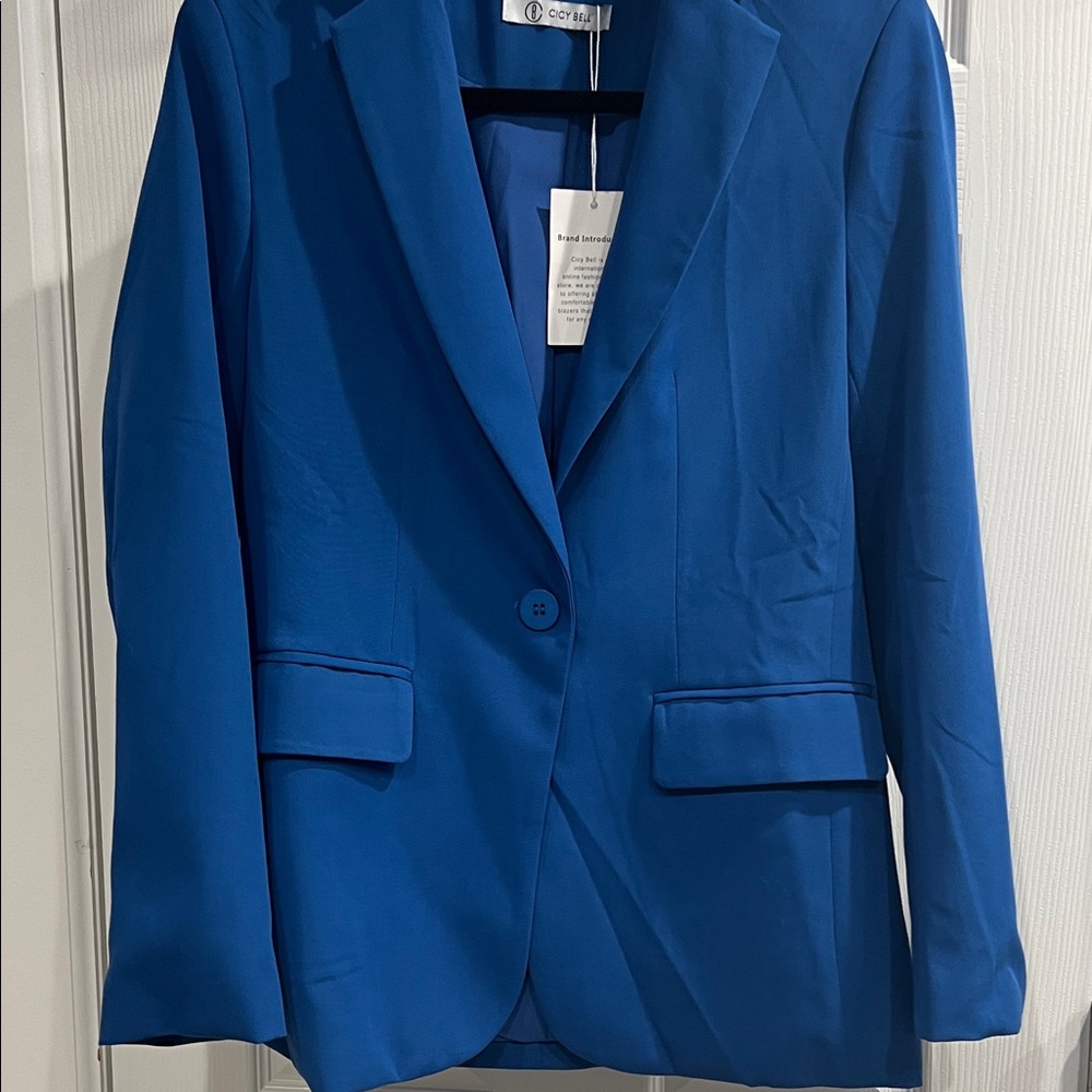 Blue Blazer Jacket
